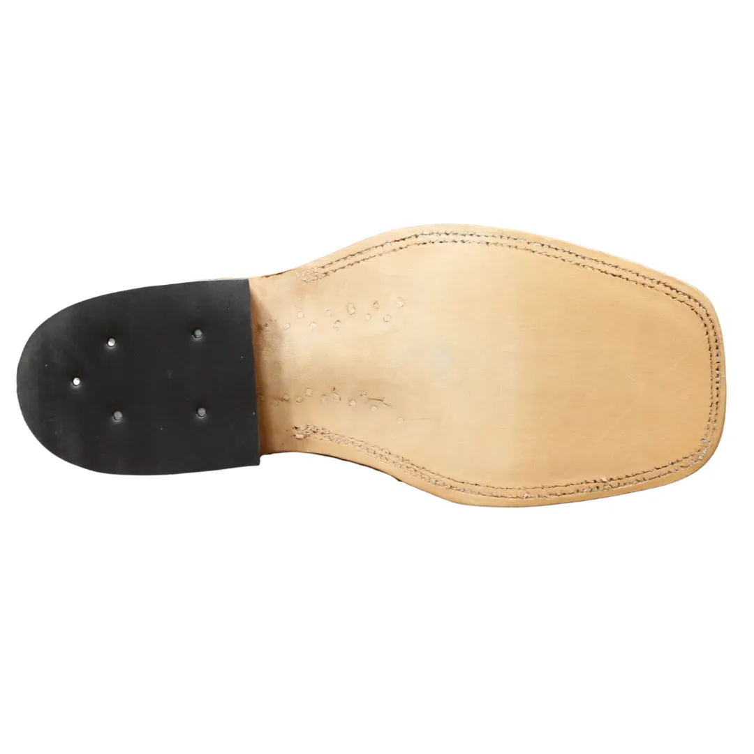 Anderson Bean Ochre Worn Saddle with Saddle Top