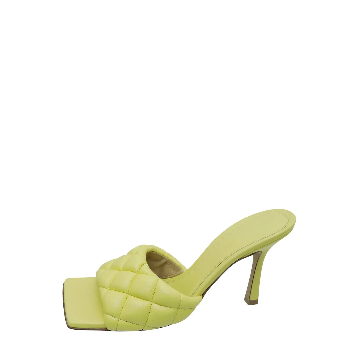 Bottega Veneta Lemonade Nappa Padded Mules 39