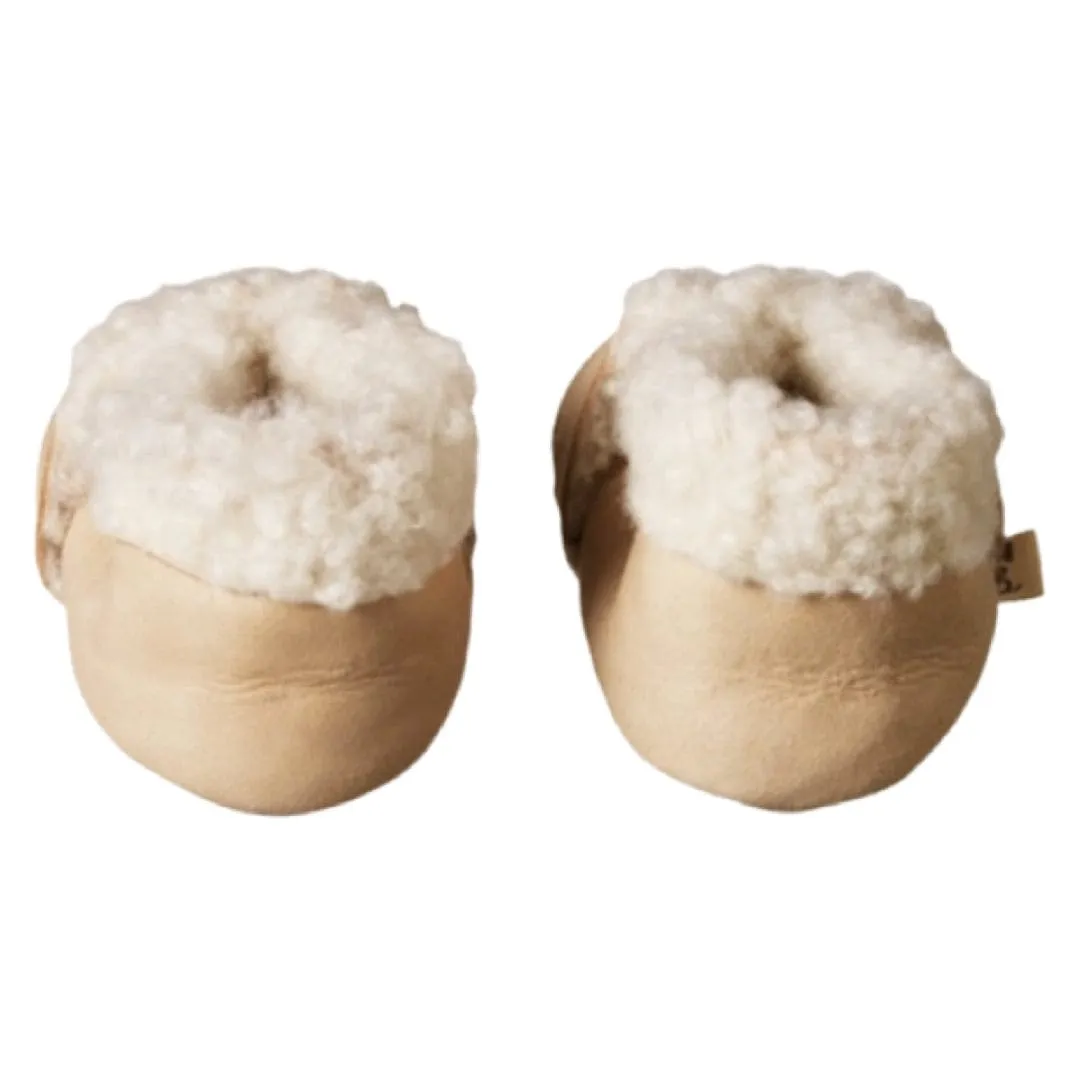 Lambskin Booties - Cream
