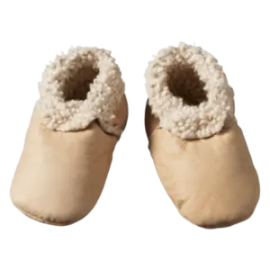 Lambskin Booties - Cream