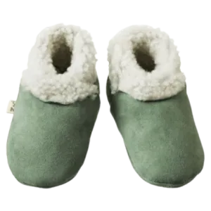 Lambskin Booties - Lilypad